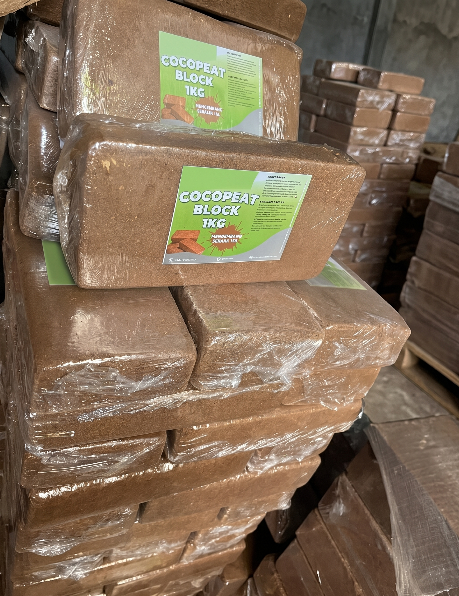 Cocopeat Fiber Block